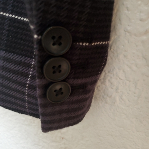 Free Assembly Blazer Womens Black Gray (S) - Picture 8 of 11